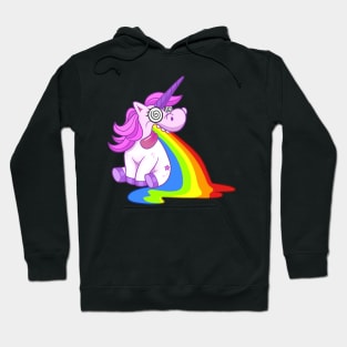 Gastro-Unicorn: When Rainbows Go the Wrong Way Hoodie